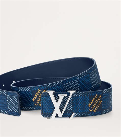 lv eagle belt|lv initials reversible belt.